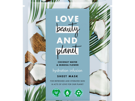 Love Beauty And Planet Coconut Water & Mimosa Flower Sheet Mask Discount