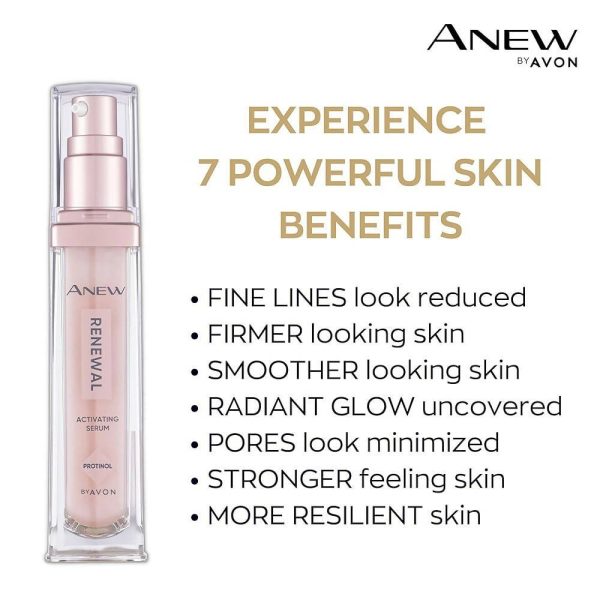 Avon Anew Renewal Activating Power Face Serum For Sale