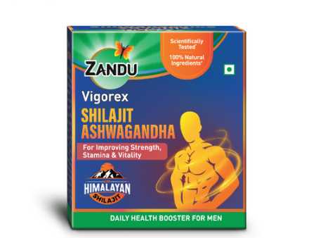 Zandu Vigorex SJ Ashwagandha Capsules Fashion