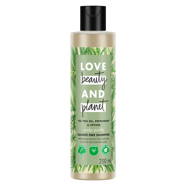 Love Beauty And Planet Tea Tree, Peppermint & Vetiver Shampoo Cheap