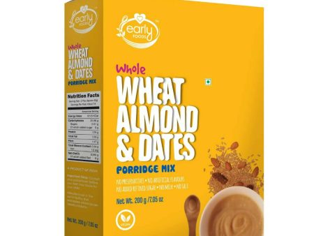 Early Foods Whole Wheat, Almond & Date Porridge Mix Online Sale