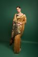 Vishnu Weaves Women s Yellow Tussar Silk Zari Woven Saree with Blouse Online