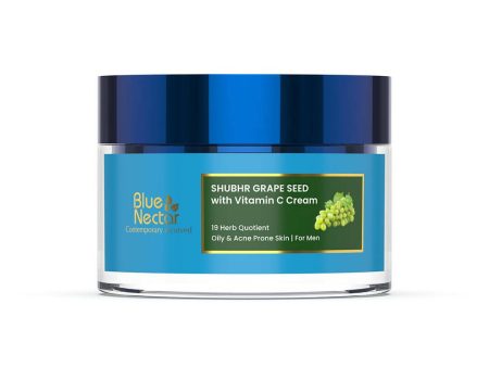 Blue Nectar Shubhr Grape Seed with Vitamin C Face Cream Discount