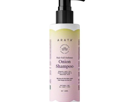 Arata Hair Fall Defense Onion Shampoo Discount