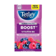 Tetley Super Fruits Boost With Blueberry & Raspberry Tea Bags Online now