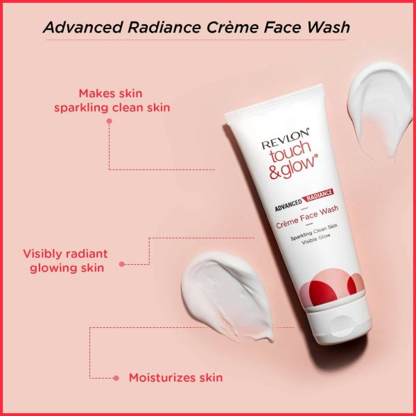 Revlon Touch & Glow Advanced Radiance Creme Face Wash For Sale