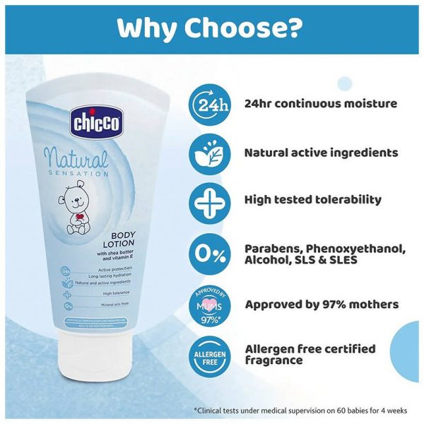 Chicco Natural Sensation Baby Body LotionNatural Sensation Baby Body Lotion Fashion