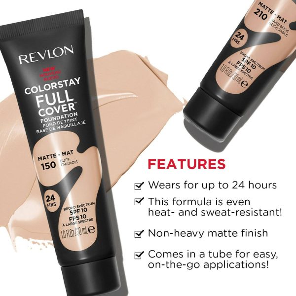 Revlon Colorstay Full Cover Foundation - Early Tan on Sale