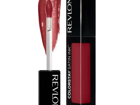 Revlon Colorstay Satin Ink Liquid Lip Color - Silky Sienna Hot on Sale