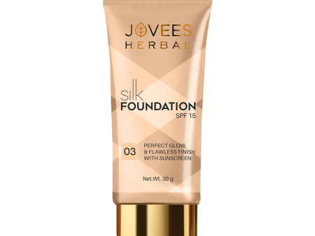 Jovees Silk Foundation SPF 15 - Shade 3 Fashion