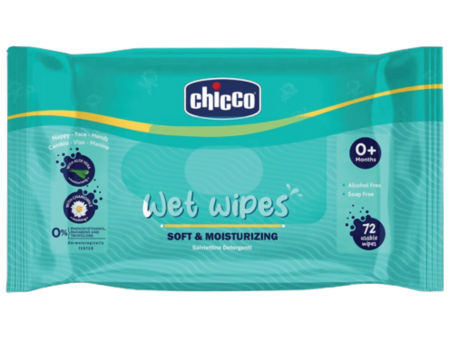 Chicco Wet Wipes Soft & Moisturizing Online Hot Sale