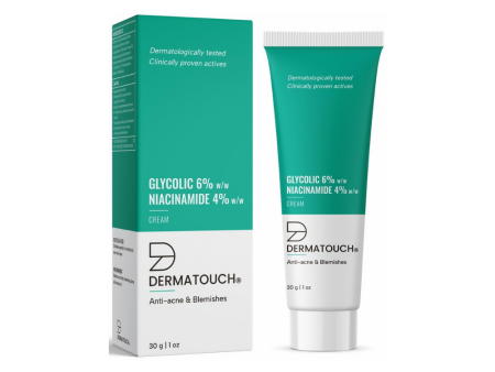 Dermatouch Glycolic 6% Niacinamide 4% Face Cream Hot on Sale