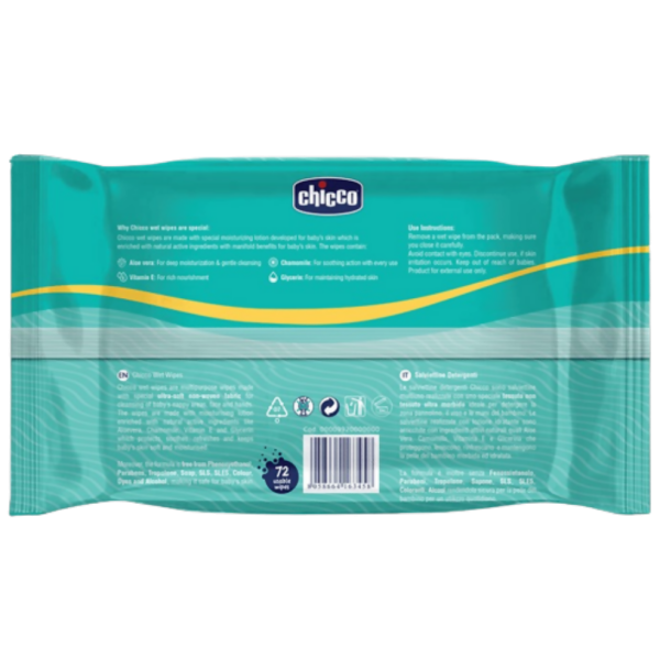 Chicco Wet Wipes Soft & Moisturizing Online Hot Sale